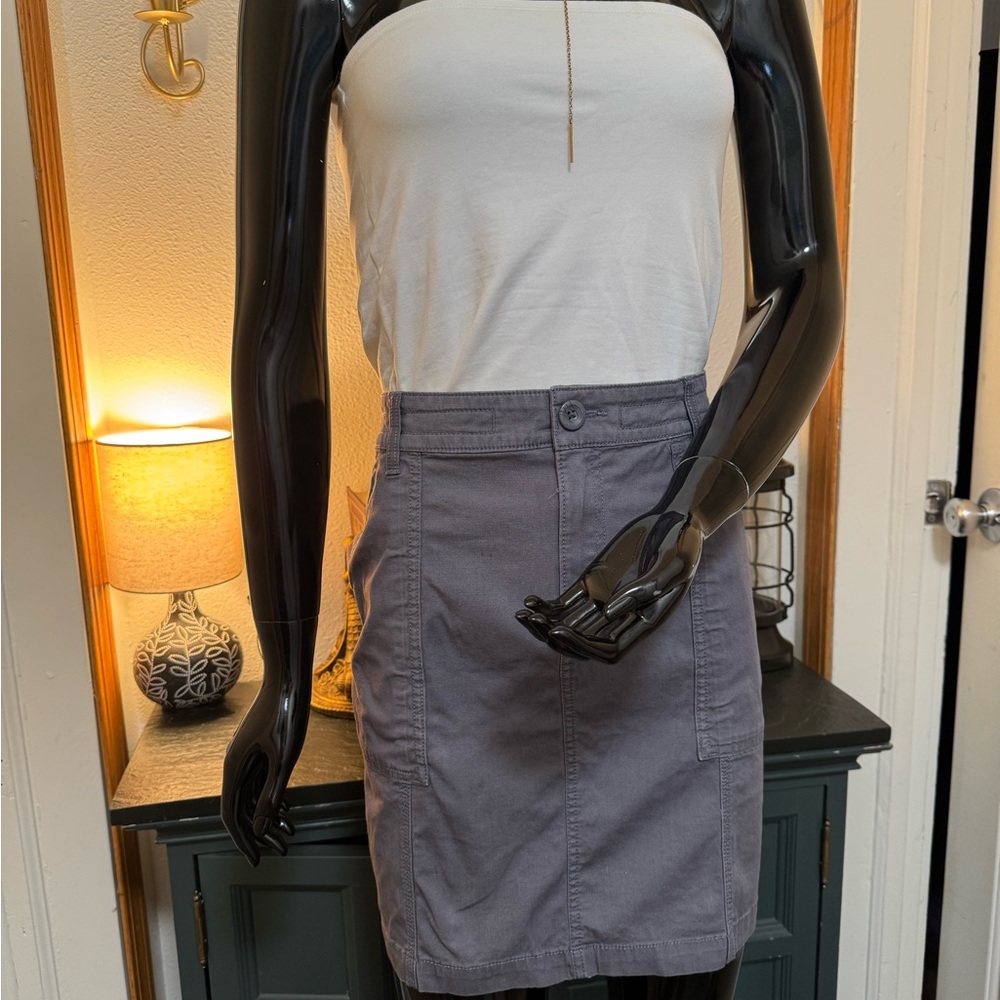 Prana Gray Skirt with Pockets